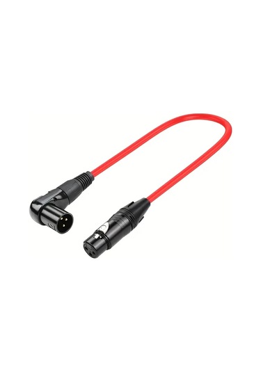 Motion003 Profesyonel Xlr Erkek Disi Ses Kablosu 2m Erkek Bukum Kadin Duz 3 Pimli Dengelemeli K