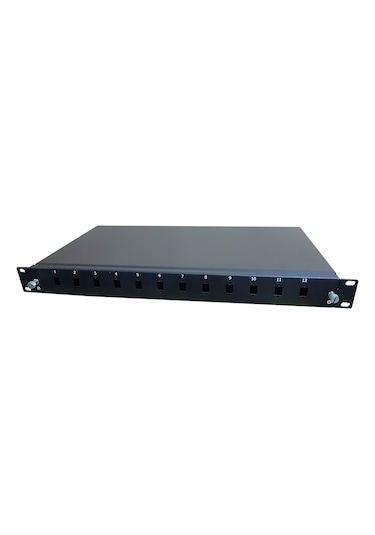 Cabex - 12 Port 1U 19" Lc Fiber Optik Patch Panel
