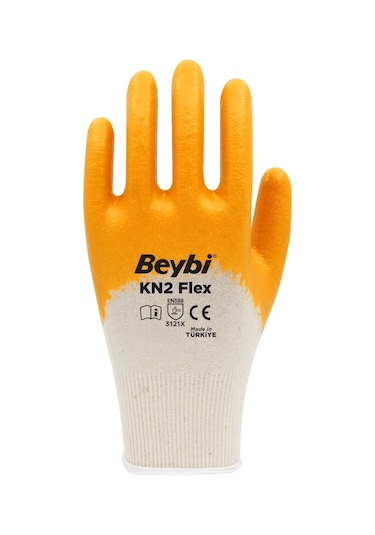 Beybi Kn2 Flex Pamuk Astarlı Nitril Eldiven 9 No 12 Çift