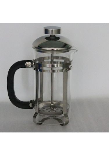 Hangfox Siyah 2 Bardaklı Fransız Basınlı Kahve Makinesi, Cam Kettle, Isı Dayanıklı, Çay/kahve Hazırlama, Filtre Etkili, Taşınabilir