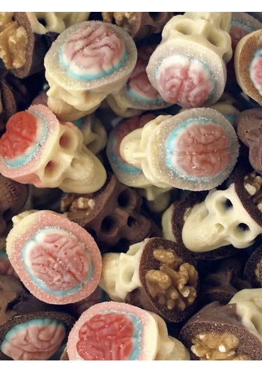 Muse Home Store Şekil İçin Çikolata Buz Jöle Silikon Beynini 222141079 Gri