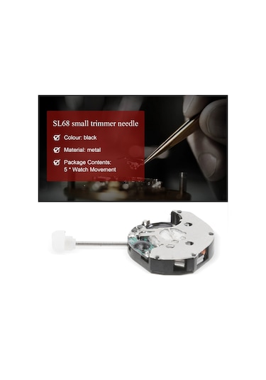 Saat Hareketi, 5 Sl68 Kuvars Saat Hareketi Parçaları