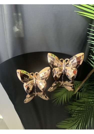 Halcyon Dekoratif Kelebek Bronz