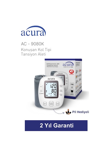 Acura Ac 9080k Türkçe Konusan Ölçüm Aleti