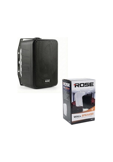Rose Rd-04b Trafolu Hoparlör Siyah 12 Cm 20 Watt 4 İnç