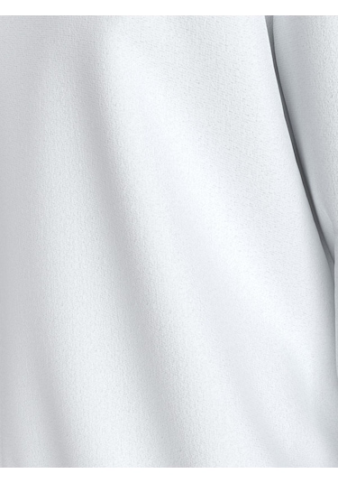 Ls Eu 350terry Badge Crewneck Sw Beyaz Erkek Sweatshirt-8445 Bright White