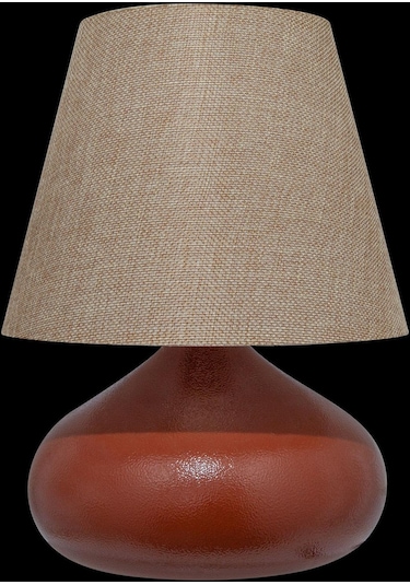 Motif Abajur Kahverengi
