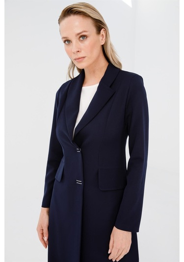 Erkek Ve Şal Yakalı Ceketli Takım Lacivert-lacivert Lacivert