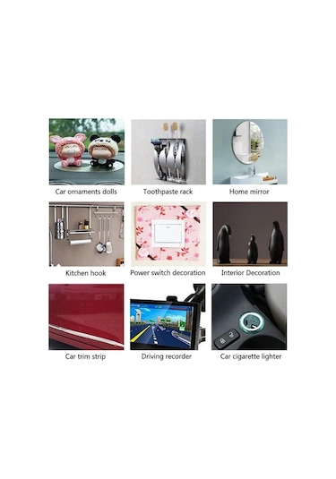 3/5/8/10/12/15/20/30/35mm Çift Taraflı Yapışkan Bant Akrilik Şeffaf Hiçbir Iz Etiket Led Şerit Araba Sabit Tablet Sabit 50m-0.2mmx4mm