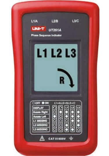 Uni-t Ut 261A Dijital Faz Sırası Ölçer