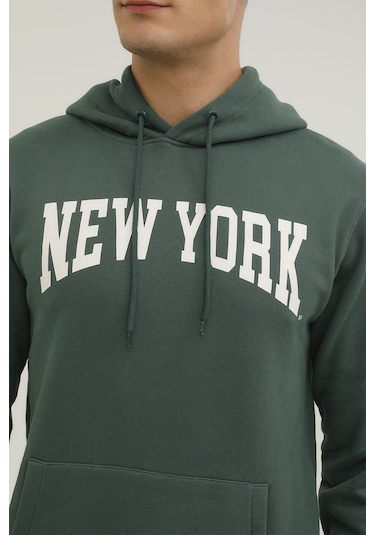 Superfly MEN KAPŞ. SWEAT-10 Yeşil Erkek Sweatshirt Yeşil