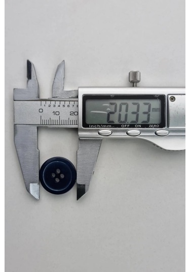 Orta Boy Akrilik Dört Delikli Klasik Kahverengi Kaban Çeket Hırka Yelek Düğmesi 5 Adet