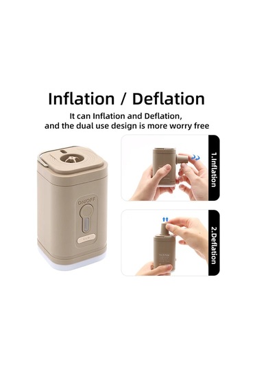 Jialan Kablosuz Şişirme Pompası Taşınabilir Açık Mini Hava