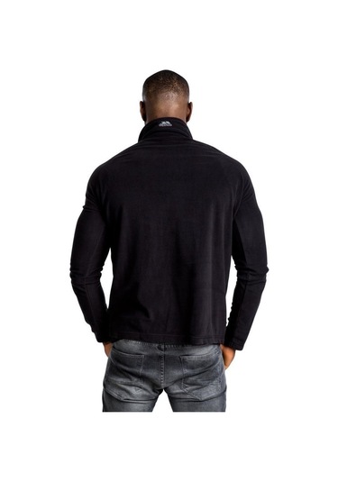 Trespass Maflmfn10001 Blackford Male Microfleece At100 Black Erkek Polar 001