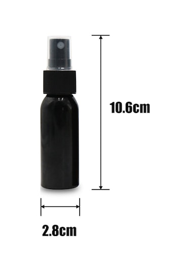 Monyee 30ml Taşınabilir Pp Malzeme Dezenfektan Alkol Sprey Flaske - Saf Ve Dayanıklı Beyaz