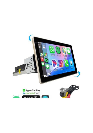 Rose Dc-8610bt 10.1'' Android Oto Tablet 2-32 360 Döner Kafa Kameral