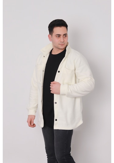 Fkfashion Süet Gömlek 22FK0118 Beyaz