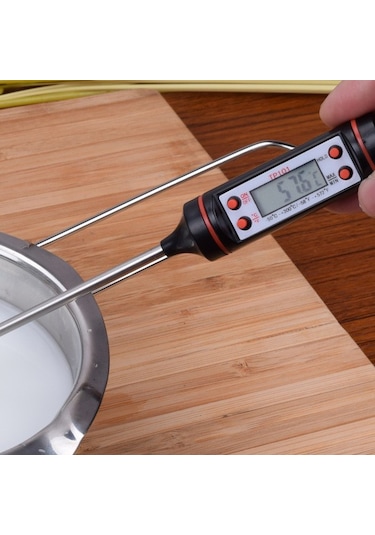 Tp Termometre Daldırma Saplama Dijital Gıda Termometresi Thr163