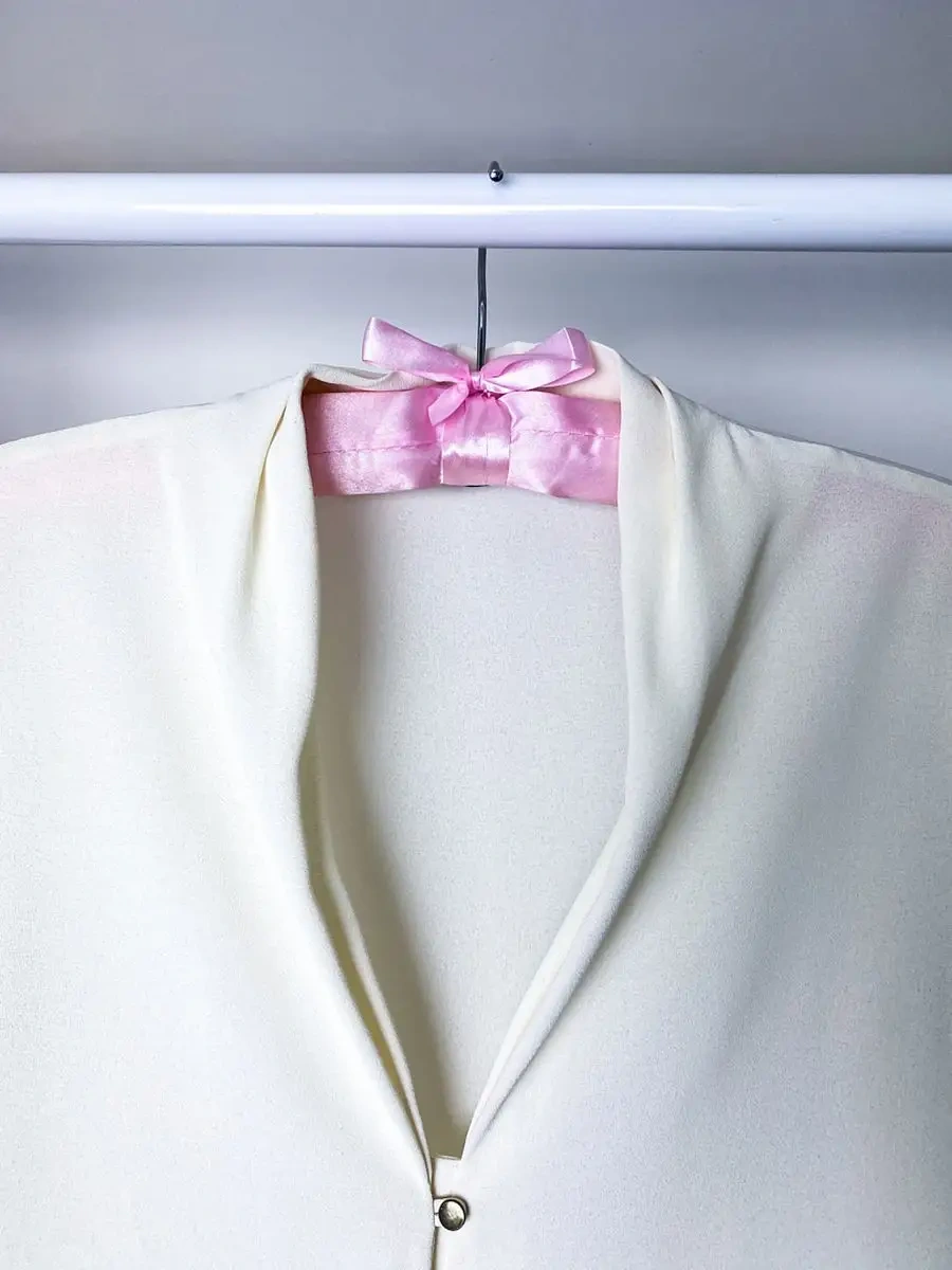 Homy Mood Yumuşak Saten Elbise Askıları Seti, 5 Adet 163581854 Pembe