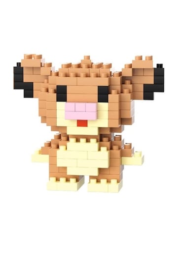 New Block Bricks 3d Puzzle Yapı Blokları Seti - Aslan Kral Simba