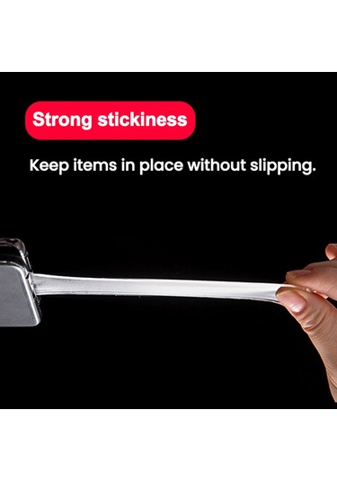 Lemestar Yeniden Kullanılabilir Çift Taraflı Yapışkan Bant - İz Bırakmayan, Kesilebilir, Yıkanabilir