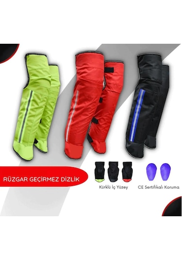 Gogo Korumalı Rüzgar Geçirmez Dizlik