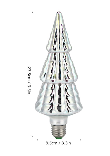 Mufunye E27 6w Led Noel Ateşi Işık Lambası - 3d Renkli Dekoratif Filament, 2200k Sıcak Beyaz, Ev/bahçe/parti Ambiansı Oluşturucu Ac85-265v Diğer