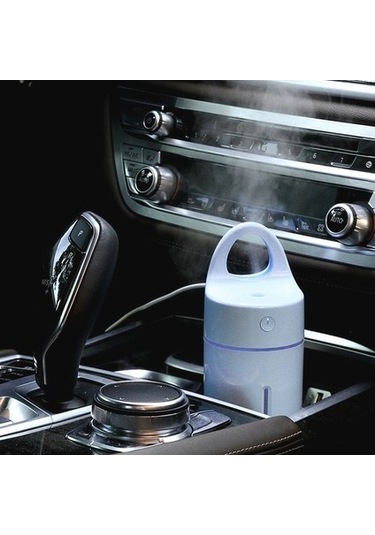 Agoodshop 1.5w - 2w 175ml Mini Taşınabilir Usb Negatif Iyonlar Nemlendirici Renkli Led Işıklı Güzellik