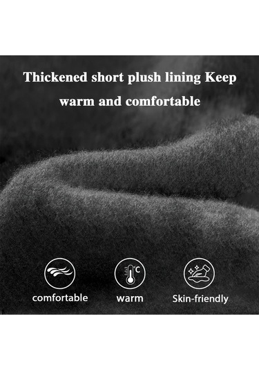 Willowhaven Akıllı Sıcaklık Kontrollü Elektrikli Eldivenler, Çift Taraflı Isıtma, Termostat Siyah