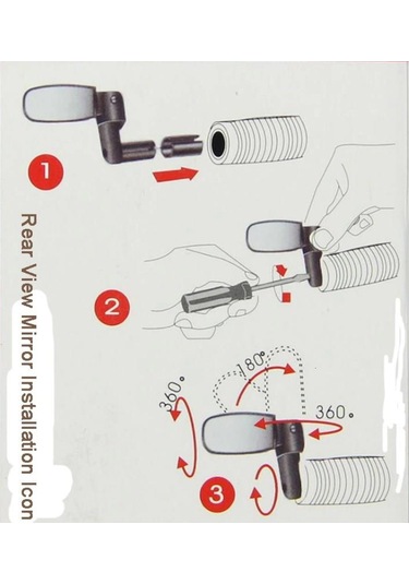 Forte Gt Bisiklet Dikiz Aynası Xbyc 3010