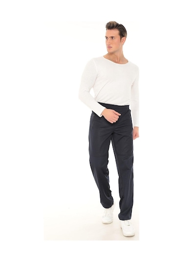 Siyah Su Itici Yağmur Geçirmez Eşofman Altı Siyah