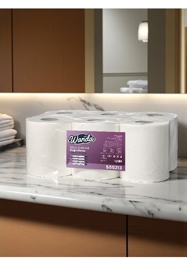 İçten Çekmeli Kağıt Havlu 3 Kg 6'lı Paket - 50m
