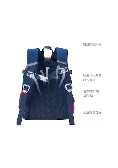 Wezone Okul Çantası, Dinozor Desenli, Toksik Olmayan, Dayanıklı, Hafif Ve Pratik, 1-6 Yaş İçin İdeal Çok Renkli