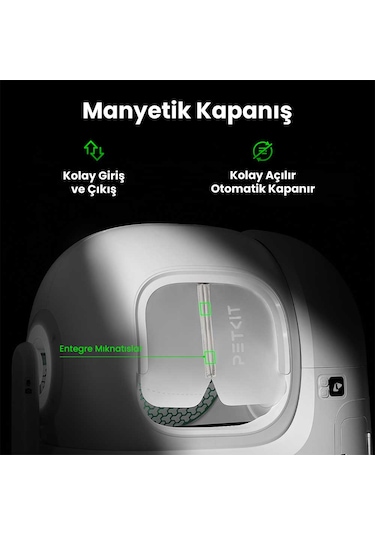 Petkit Manyetik Toz Geçirmez Perde Max Pro 2 Uyumlu