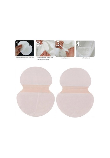 Vkemall "şeffaf Opp Kolluk Ter Emici Yapışkan - 2'li Paket"