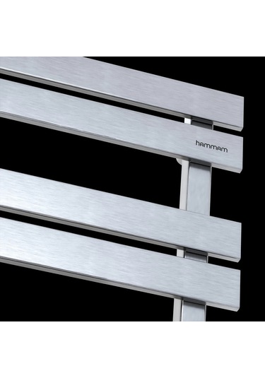 750x500 Troya Fırça Mat İnox Havlupan