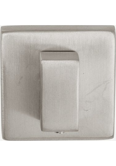 Hafele Kare Wc Kapı Kolu Kolu Rozeti 53mm, Mat Paslanmaz Çelik Renk