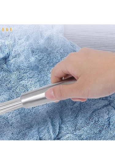 Fastbuy Manuel Çırpma Teli, Paslanmaz Çelik, 10 İnç, Cam Boncuklu, Yumurta Çırpma Makinesi, Kullanışlı Mutfak Aleti Diğer