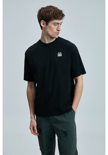 Lufian Nımbus Modern Grafik T- Shirt Siyah Siyah 111020251100100 Siyah Lufian Nımbus Modern Grafik T- Shirt Siyah Siyah 111020251100100 Siyah