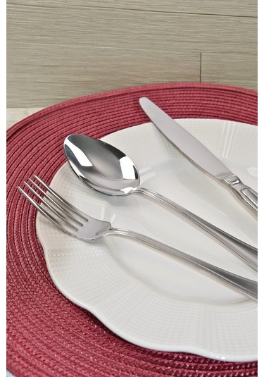 Lugga Mira Çatal Kaşık Bıçak Takımı 6 Kişilik 18 Parça