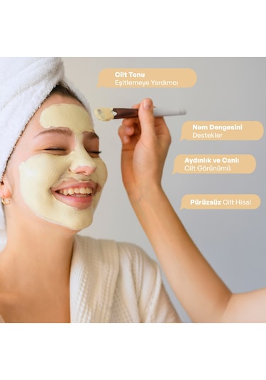 Dermokil Beyazlatıcı Etkili Pirinç Özü Kil Maske 30 Ml