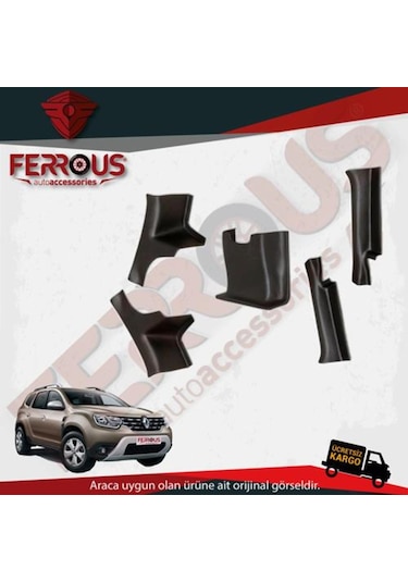 Dacia Duster Halı Koruma Kapağı Kapı Eşiği Plastiği 2018 Ve Üstü (465065988)