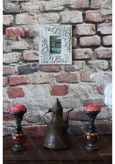 Neiwel Vintage Etna C Resim Ve Ayna Çerçevesi Beyaz