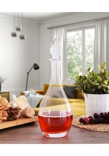 Karaf Şişe Cam Kapaklı 1,5 Litre
