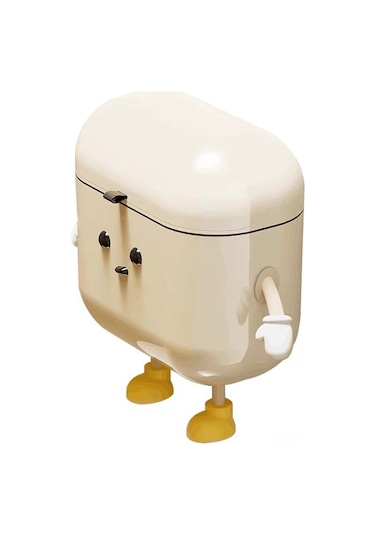 Konesam Duvar Takılı Kapaklı Çöp Kutusu - Banyo/mutfak Kullanıma Özel, Hafif Montaj, Su Ve Koku Engeli, Büyük Kapasite Diğer