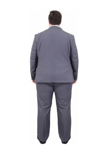 Starbattal Erkek Büyük Beden 6 Drop Takım Elbise Parıs 071010 Fume Fume