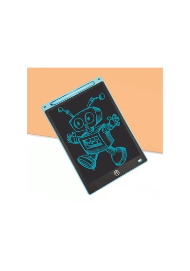 Globalpurchase Lcd El Yazısı Tableti Yazı Tableti Çizim Tableti 8,5" Monokrom - Açık Mavi Açık Mavi