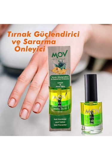 Mov Tırnak Güçlendirici Sararma Önleyici 12 Ml