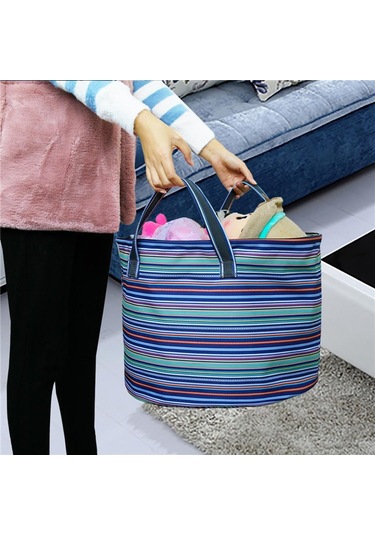 Suntek Katlanır Çamaşır Sepeti Sepet Giysi Saklama Çantası