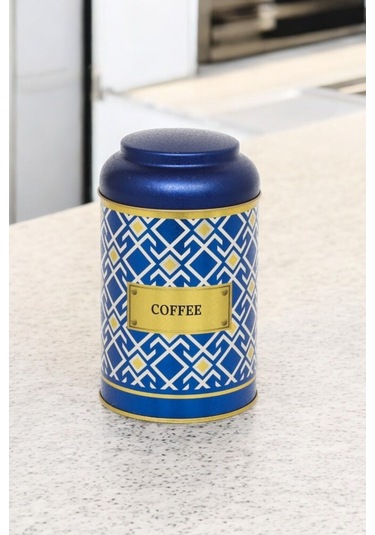 Ef115-94 Turkish Blue Coffee Desenli Baharatlık 1,1 Lt Çok Renkli